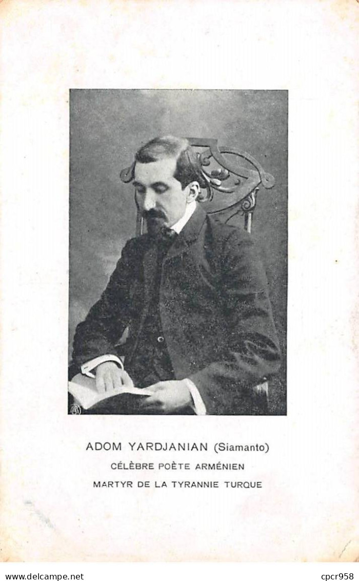 ARMENIE - SAN51273 - Adom Yardjanian (Siamanto) - Célèbre Poète Arménien - Marthyr De La Tyrannie Turque - Armenië