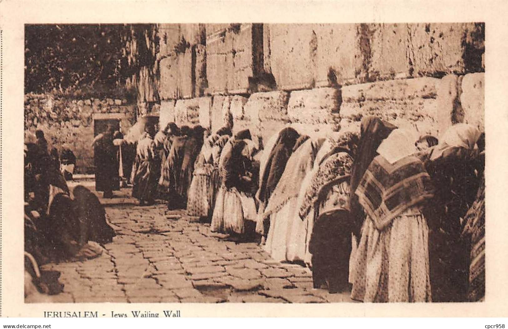 ISRAEL - SAN51274 - Jerusalem - Jews Wailing Wall - Judaïca - Israël