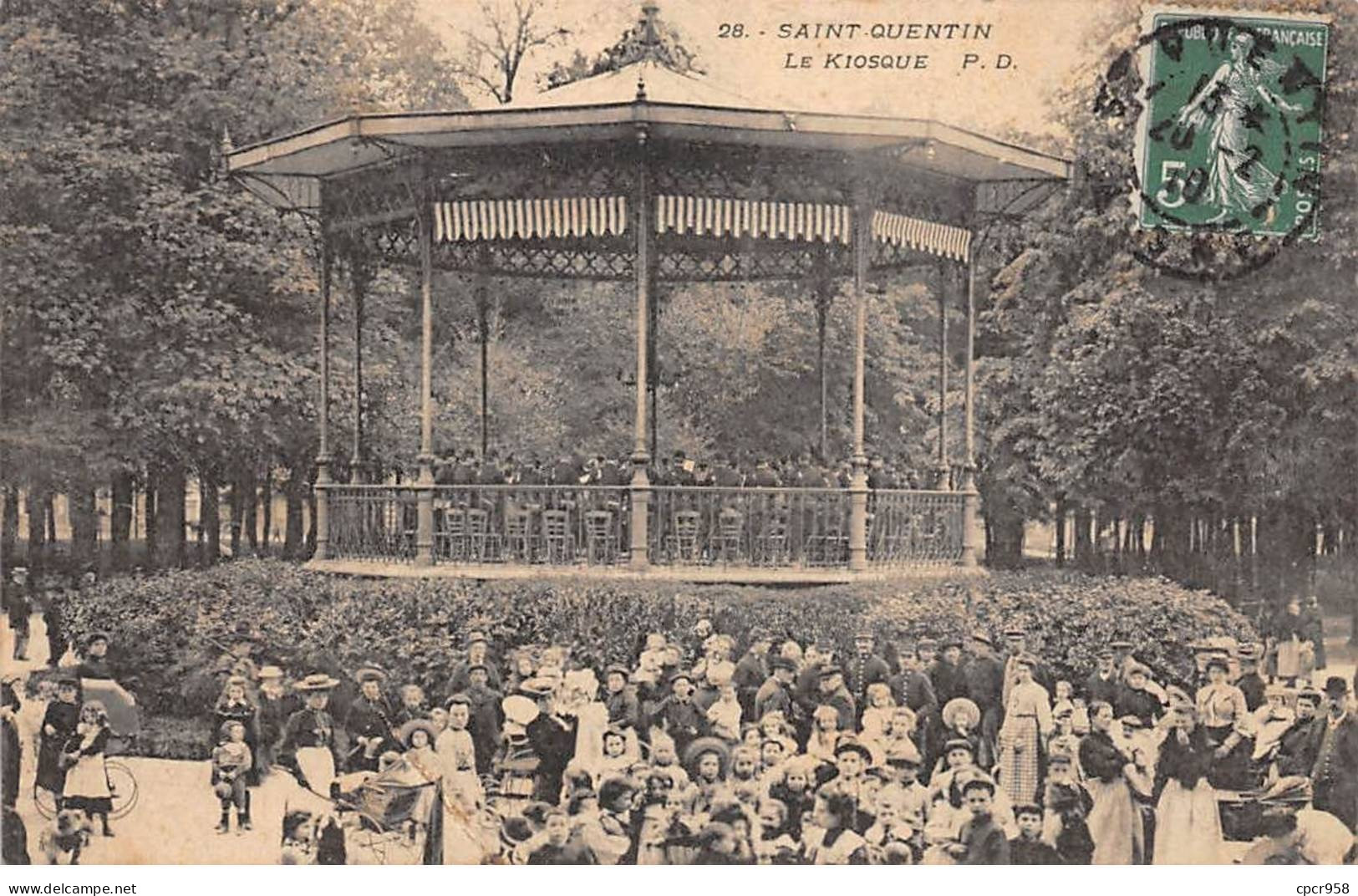 02 - SAINT QUENTIN - SAN51313 - Le Kiosque - Saint Quentin