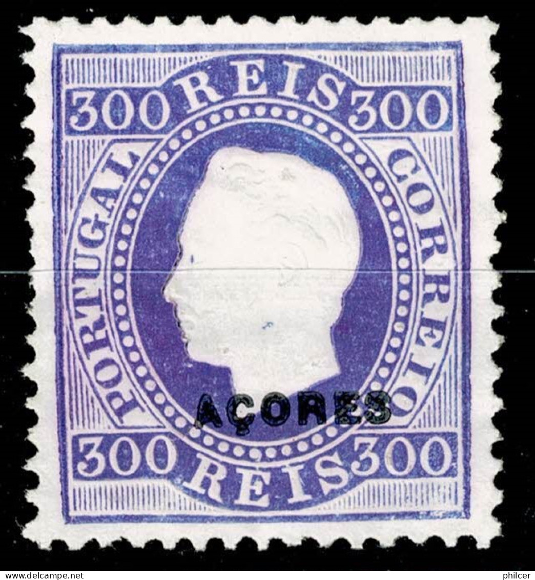 Açores, 1882, # 45b Dent. 12 3/4, MNG - Açores