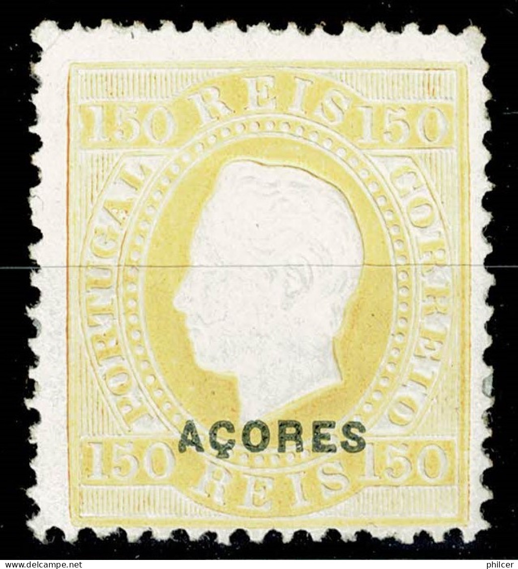 Açores, 1882, # 44b Dent. 12 3/4, MNG - Azoren