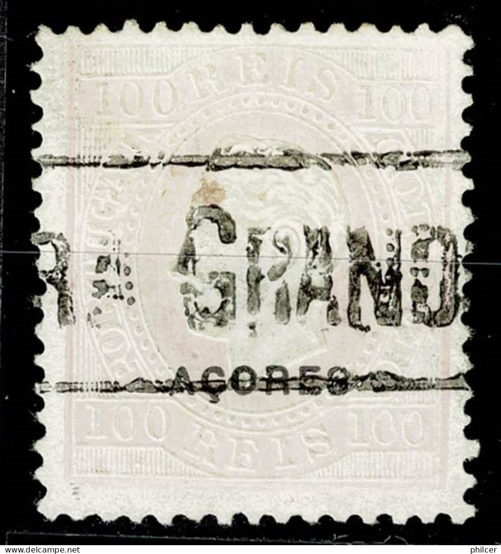 Açores, 1882, # 42b Dent. 12 3/4, Used - Azores