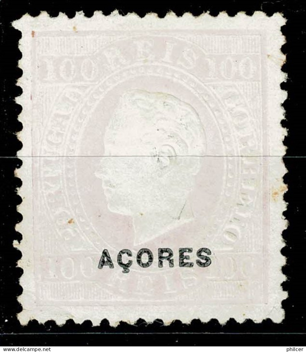 Açores, 1882, # 42b Dent. 12 3/4, MNG - Azoren