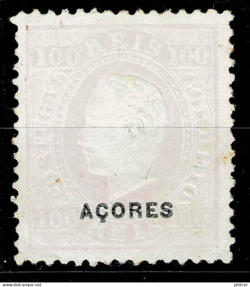 Açores, 1882, # 42b Dent. 12 3/4, MNG - Açores