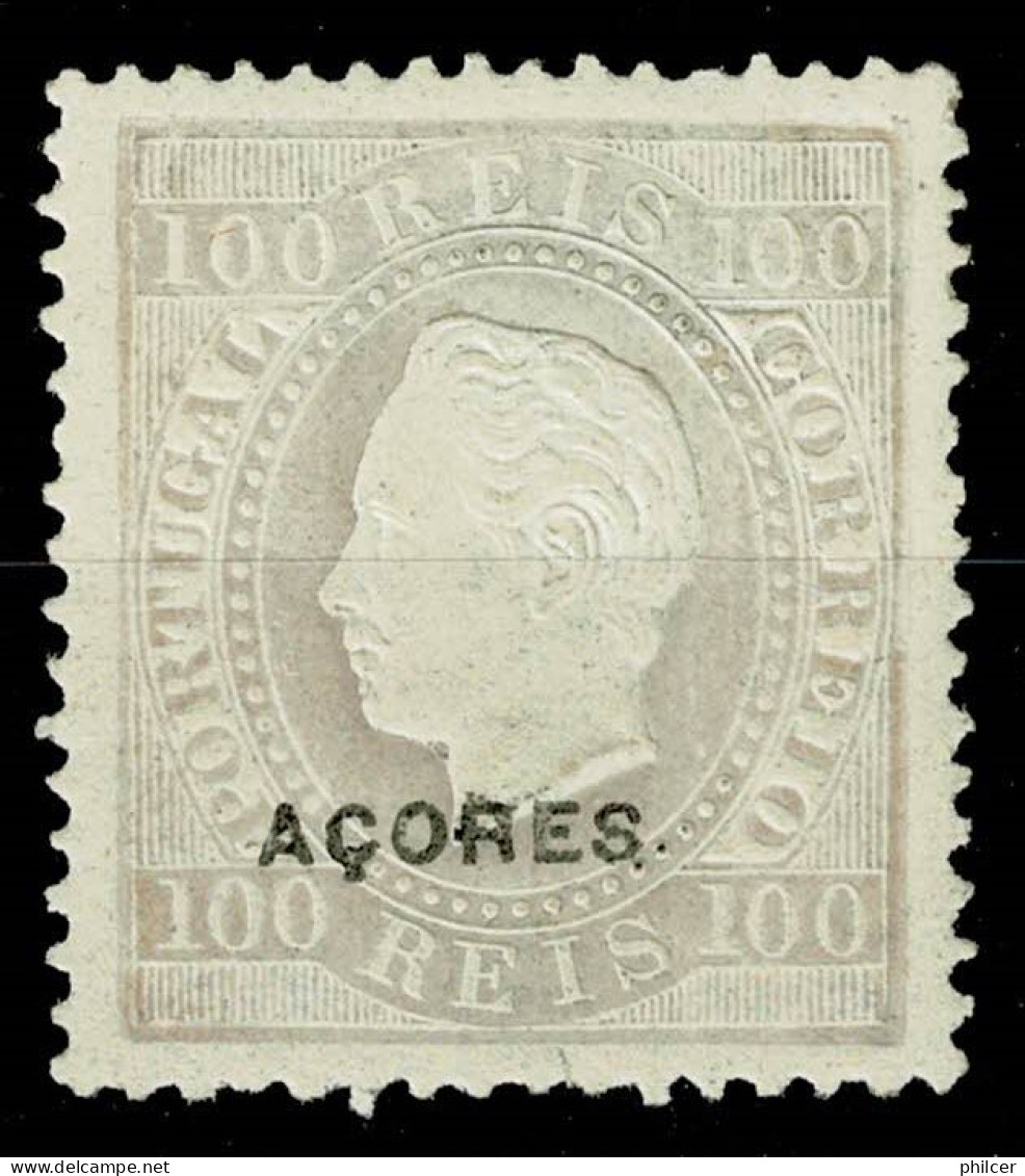 Açores, 1882, # 42a Dent. 13 1/2, MH - Azoren