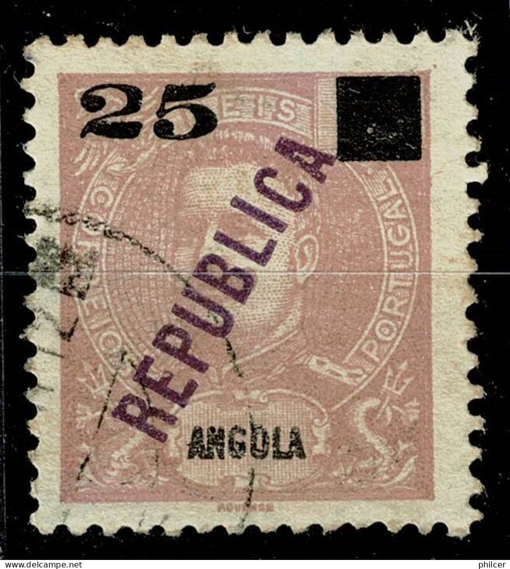 Angola, 1912, # 117d, Used - Angola