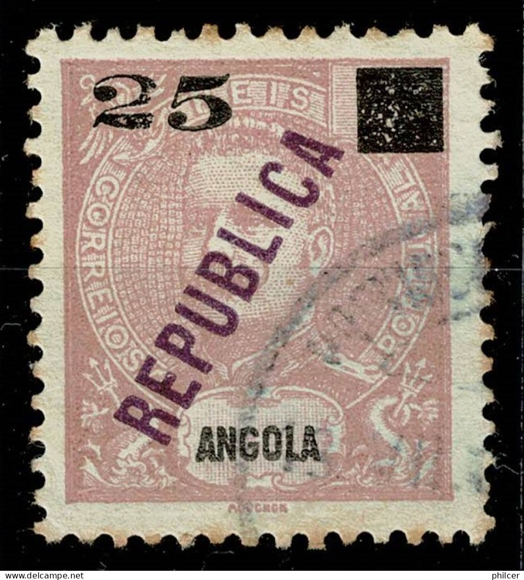 Angola, 1912, # 117d, Used - Angola