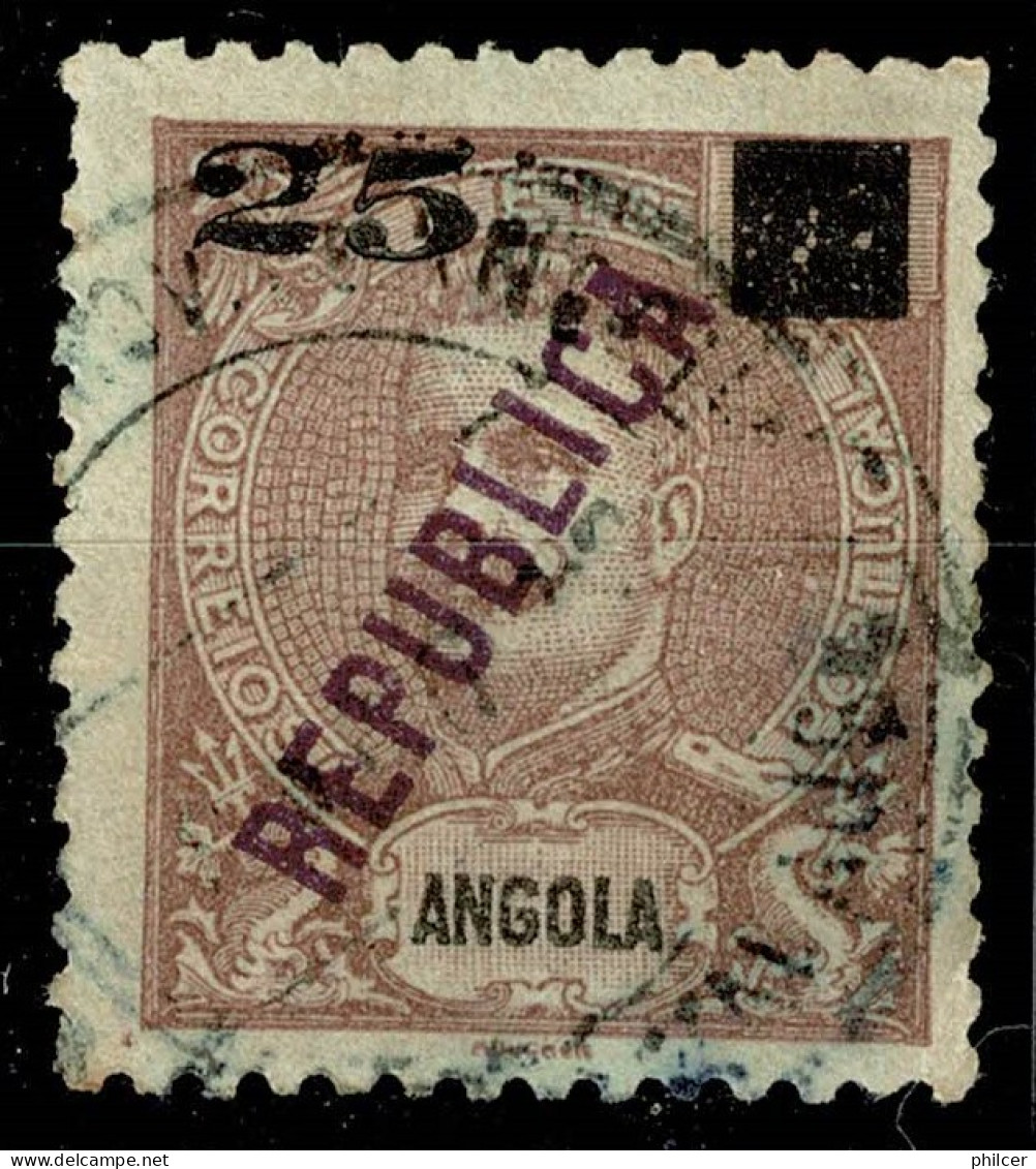 Angola, 1912, # 117d, Used - Angola