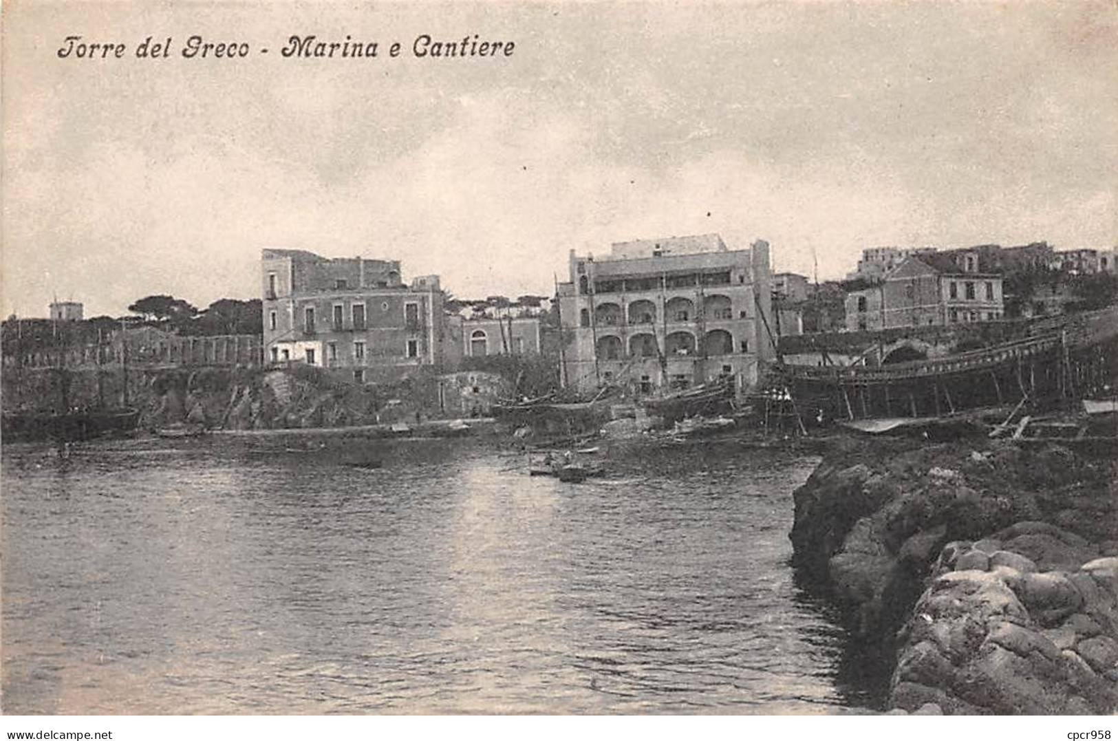 ITALIE - SAN48115 - Torre Del Greco - Marina E Cantiere - Torre Del Greco