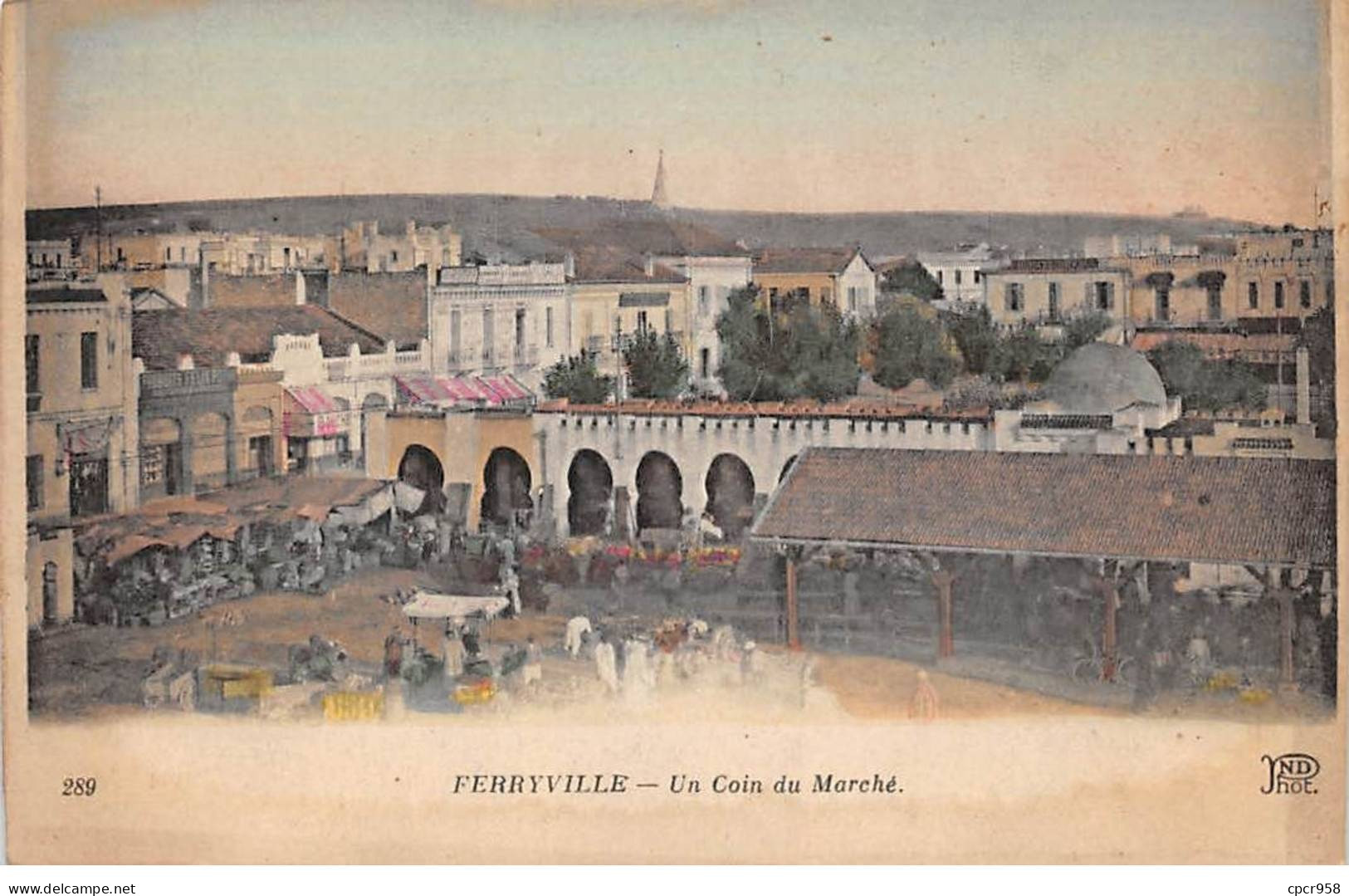 TUNISIE - SAN48211 - Ferryville - Un Coin Du Marché - Tunisie