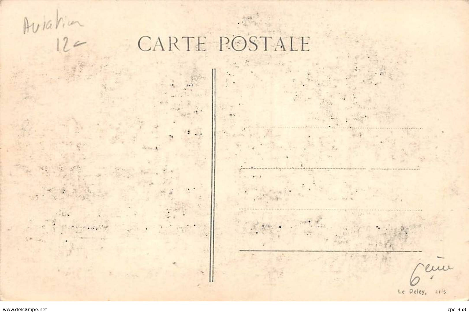 AVIATION - SAN48350 - Le Pilote Et Le Mécanicien Avant Leur Départ Pour L'Australie Sur Le Caudron G-4 - Altri & Non Classificati