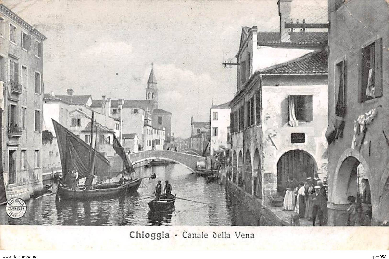 ITALIE - SAN48408 - Chioggia - Canale Della Vena - Venezia (Venedig)