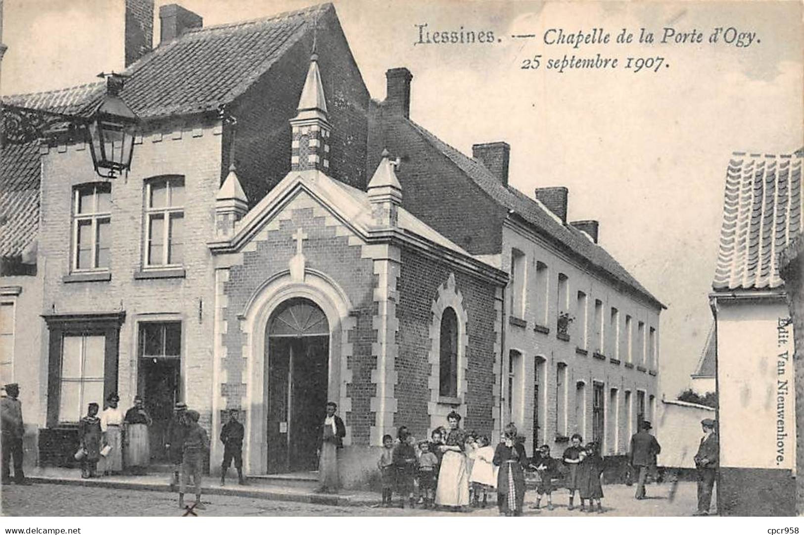 BELGIQUE - SAN48447 - Lessines - Chapelle De La Porte D'Ogy - 25 Septembre 1907 - Lessen