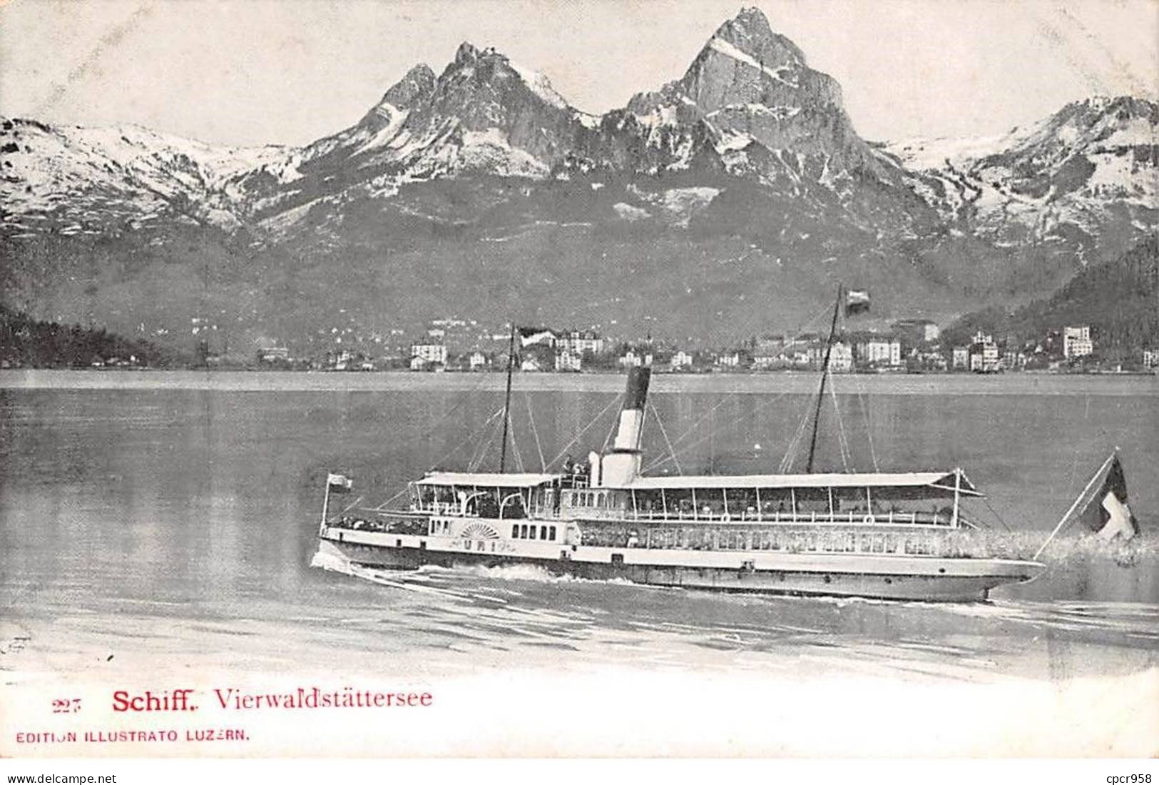 SUISSE - SAN48477 - Schiff - Vierwaldstättersee - Sonstige & Ohne Zuordnung