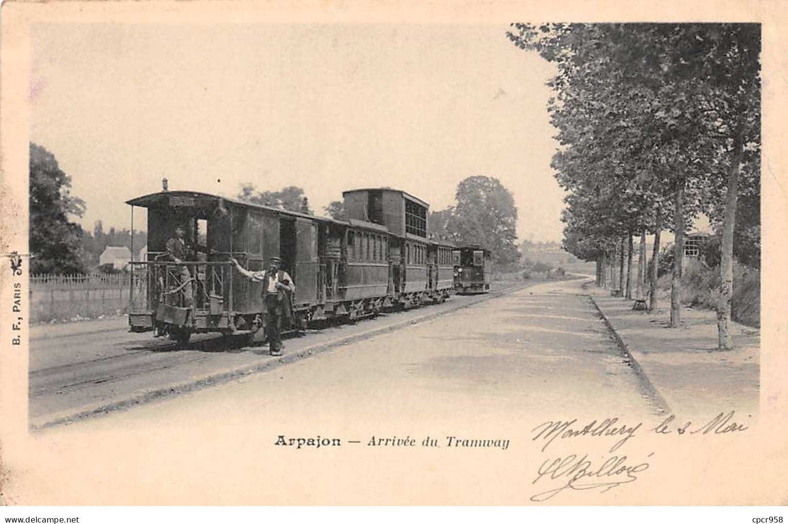 91 - ARPAJON - SAN49517 - Arrivée Du Tramway - Arpajon