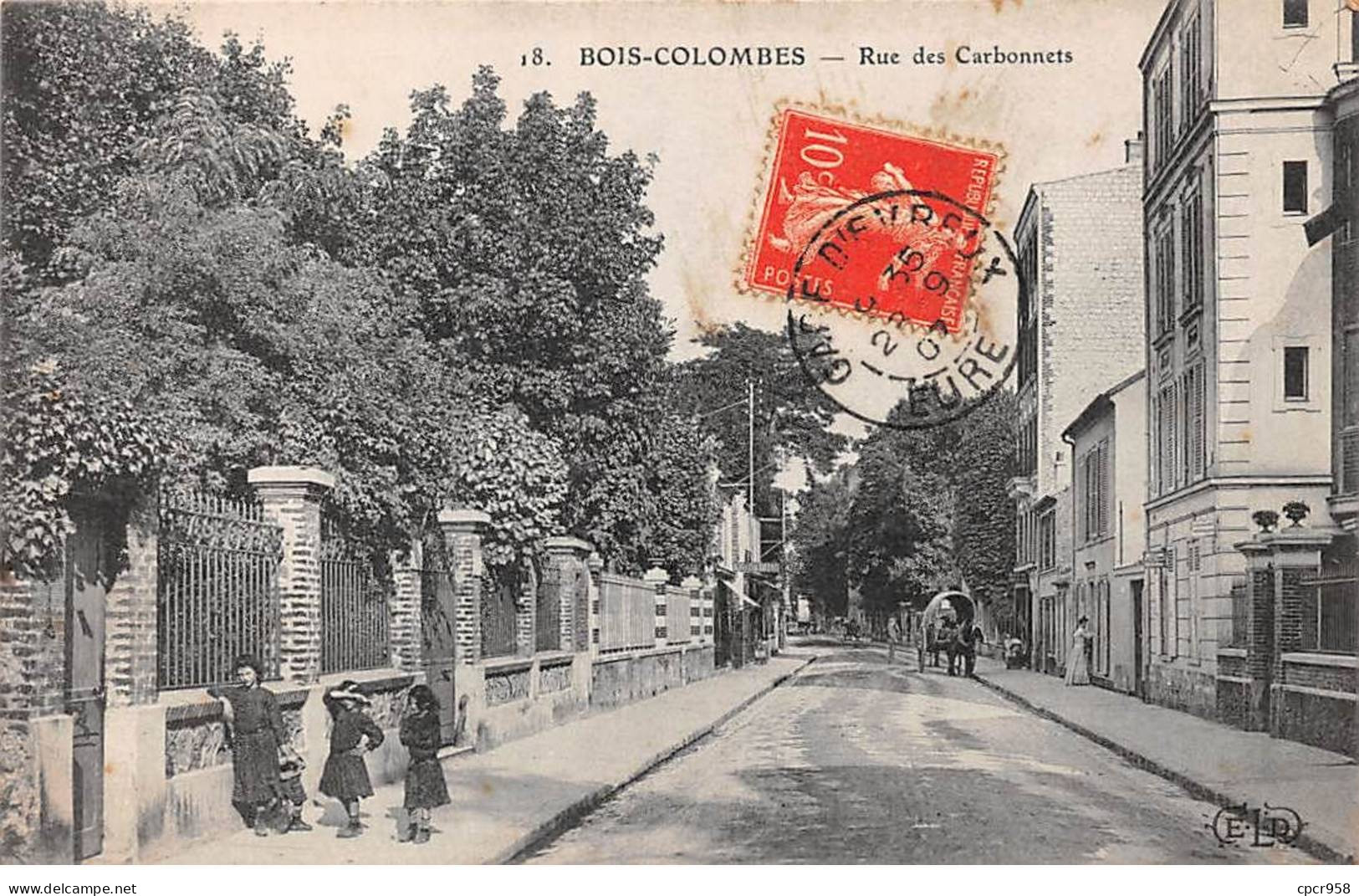 92 - BOIS COLOMBES - SAN49535 - Rue Des Carbonnets - Colombes