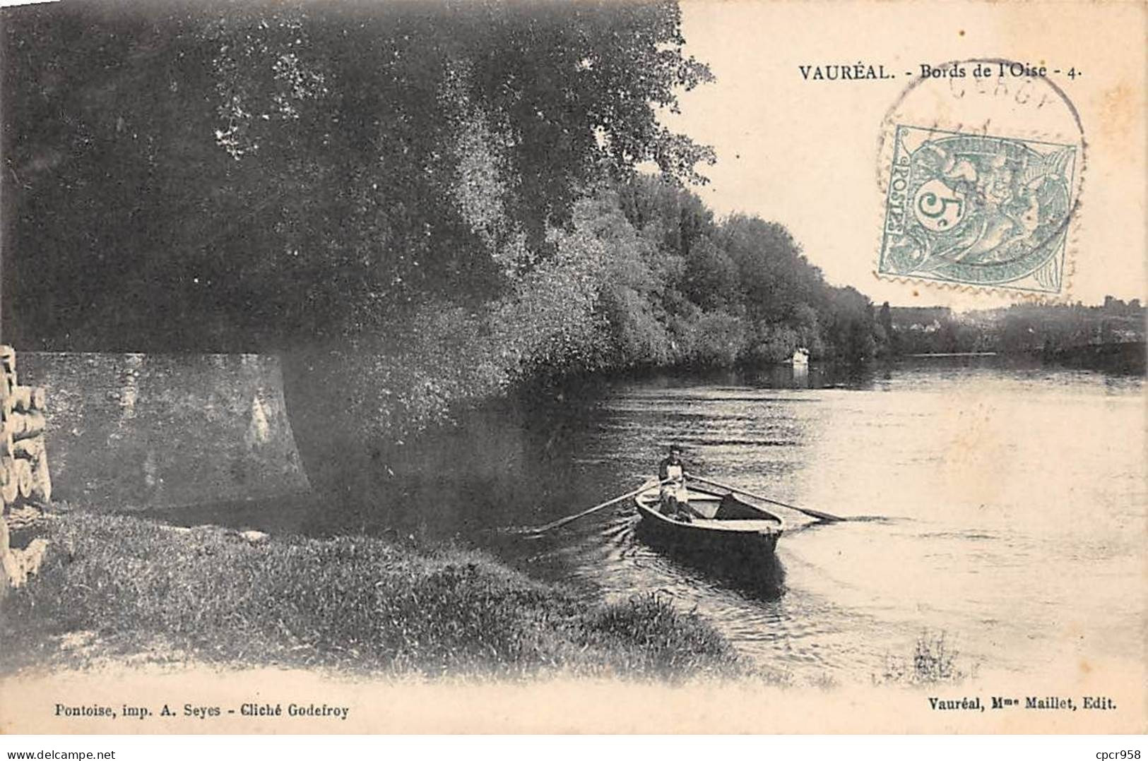 95 - VAUREAL - SAN49565 - Bords De L'Oise - Vauréal