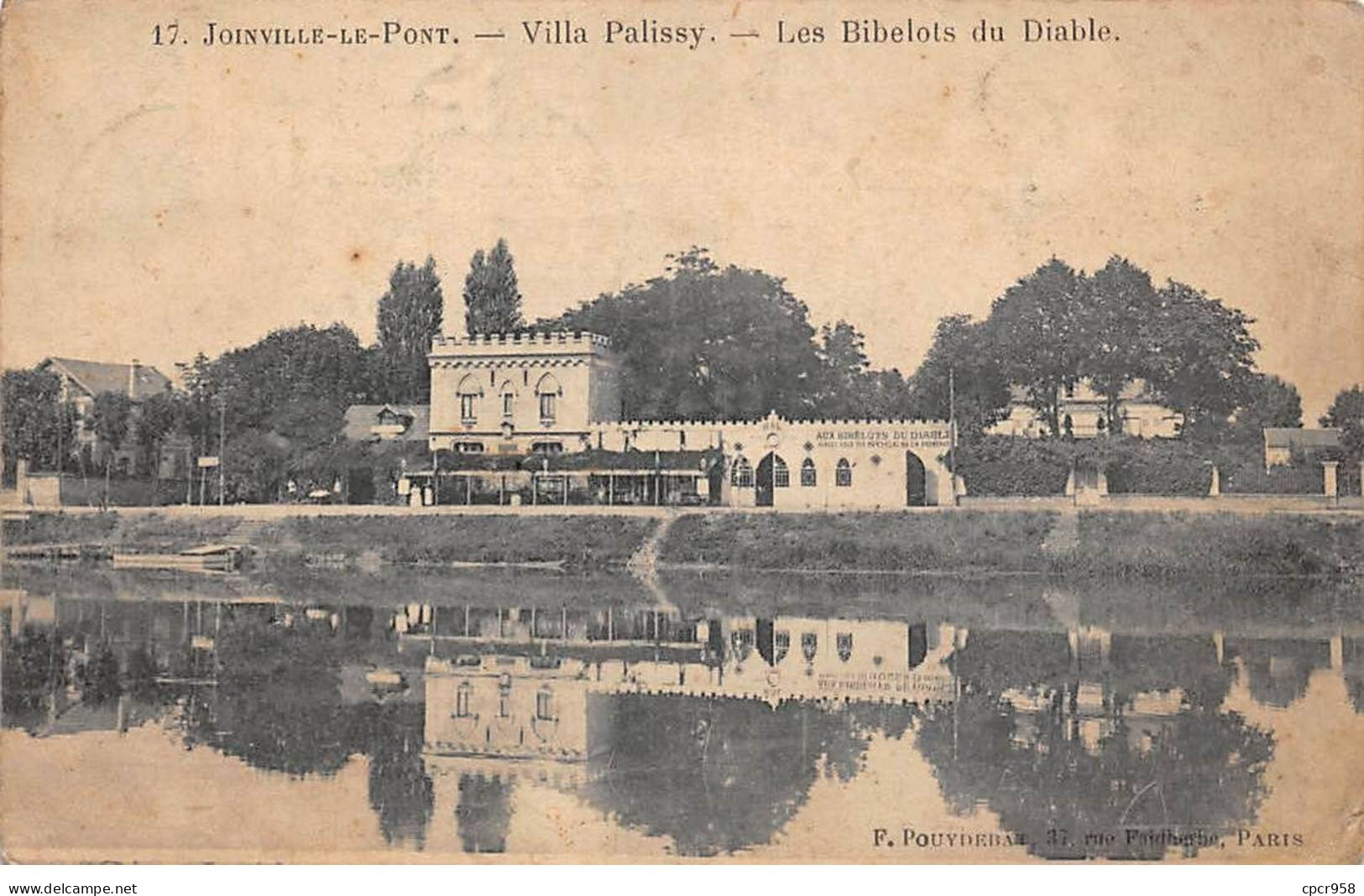 94 - JOINVILLE LE PONT - SAN49563 - Villa Palissy - Les Palissy - Les Bibelots Du Diable - Joinville Le Pont