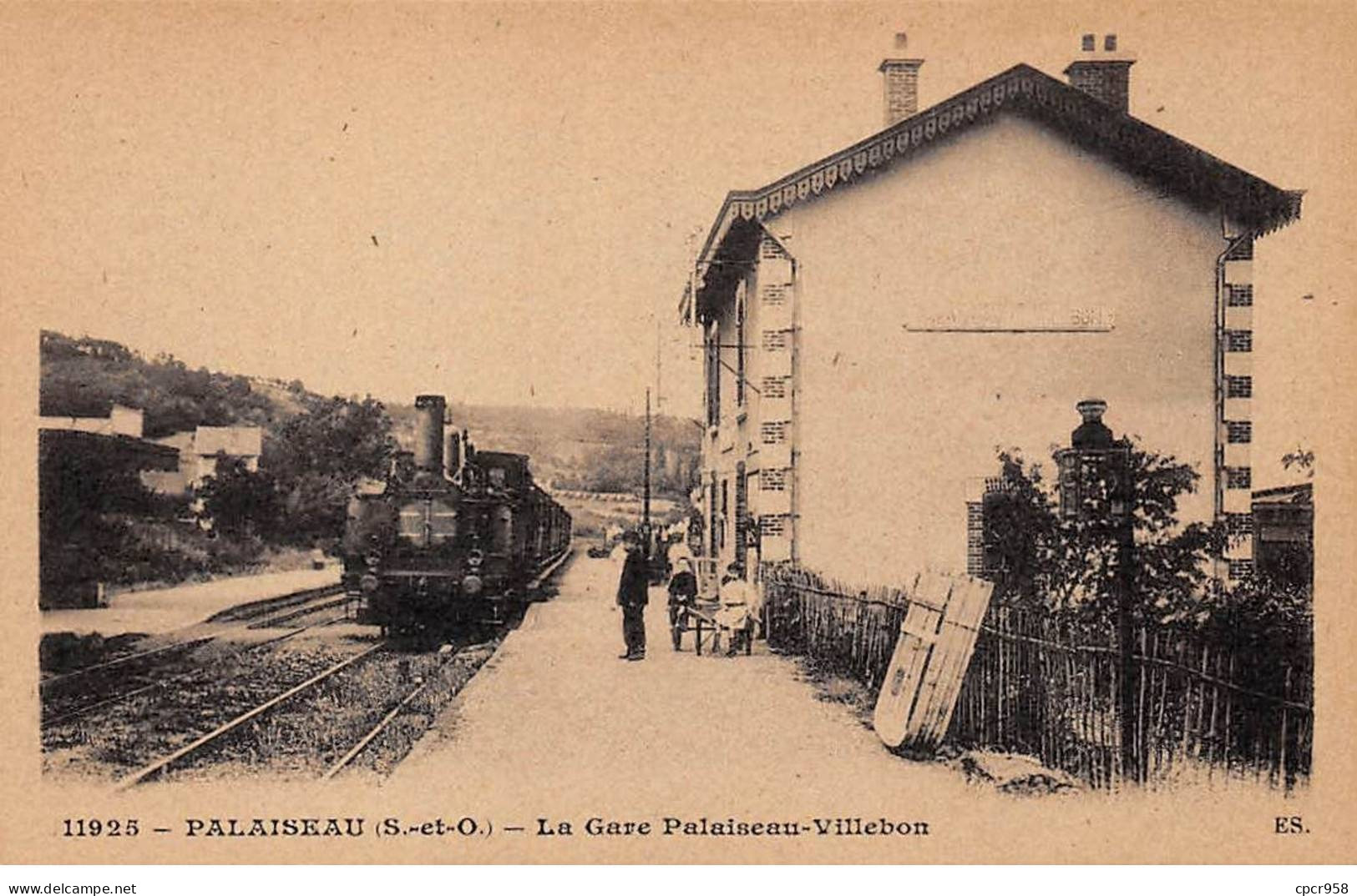 91 - PALAISEAU - SAN49628 - La Gare Palaiseau Villebon - Train - Massy