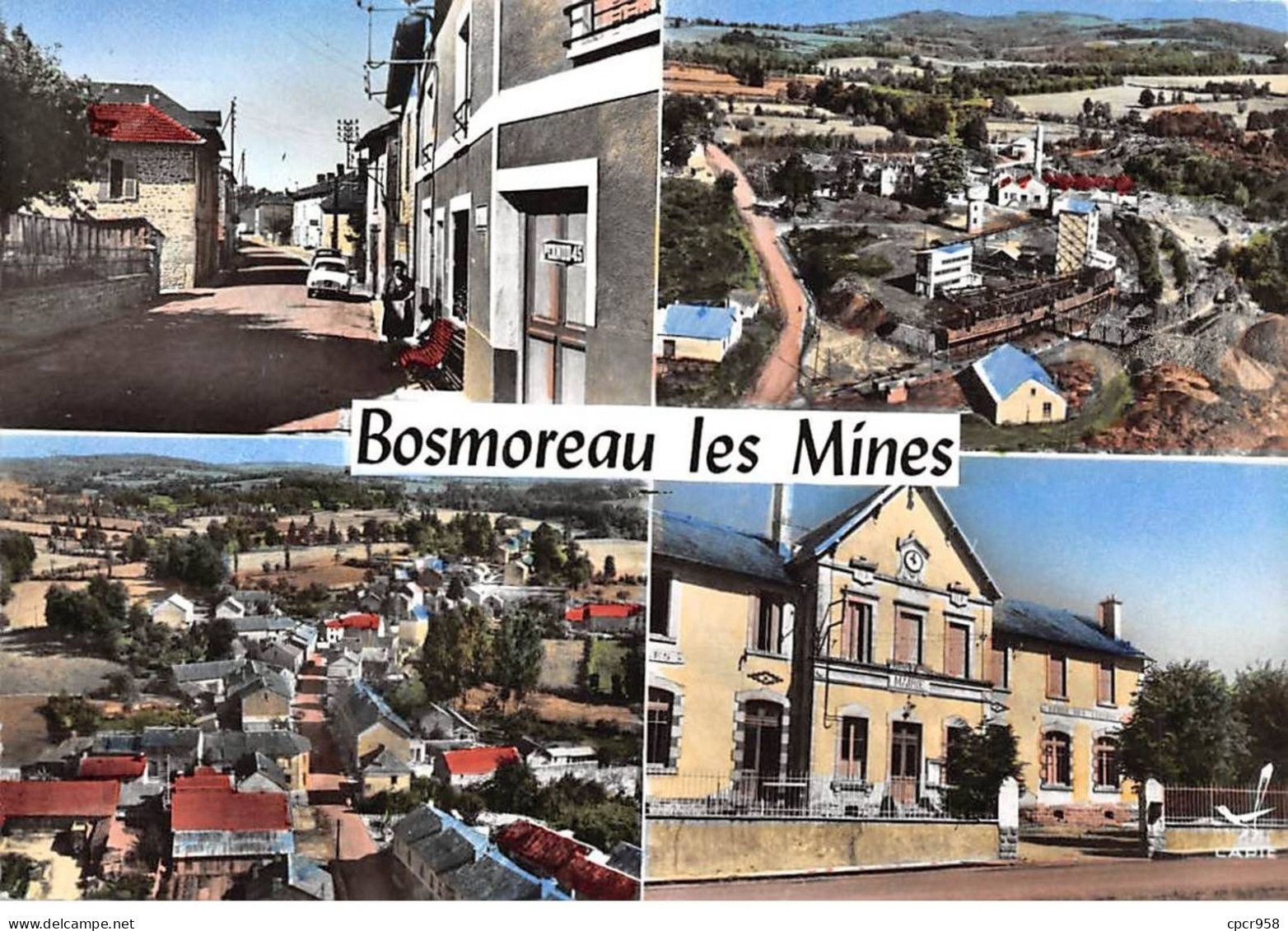 23 . N°sac10461 . Bosmoreau-les-mines .  En Avion Au Dessus De . Cpsm 10X15 Cm . LAPIE - Autres & Non Classés