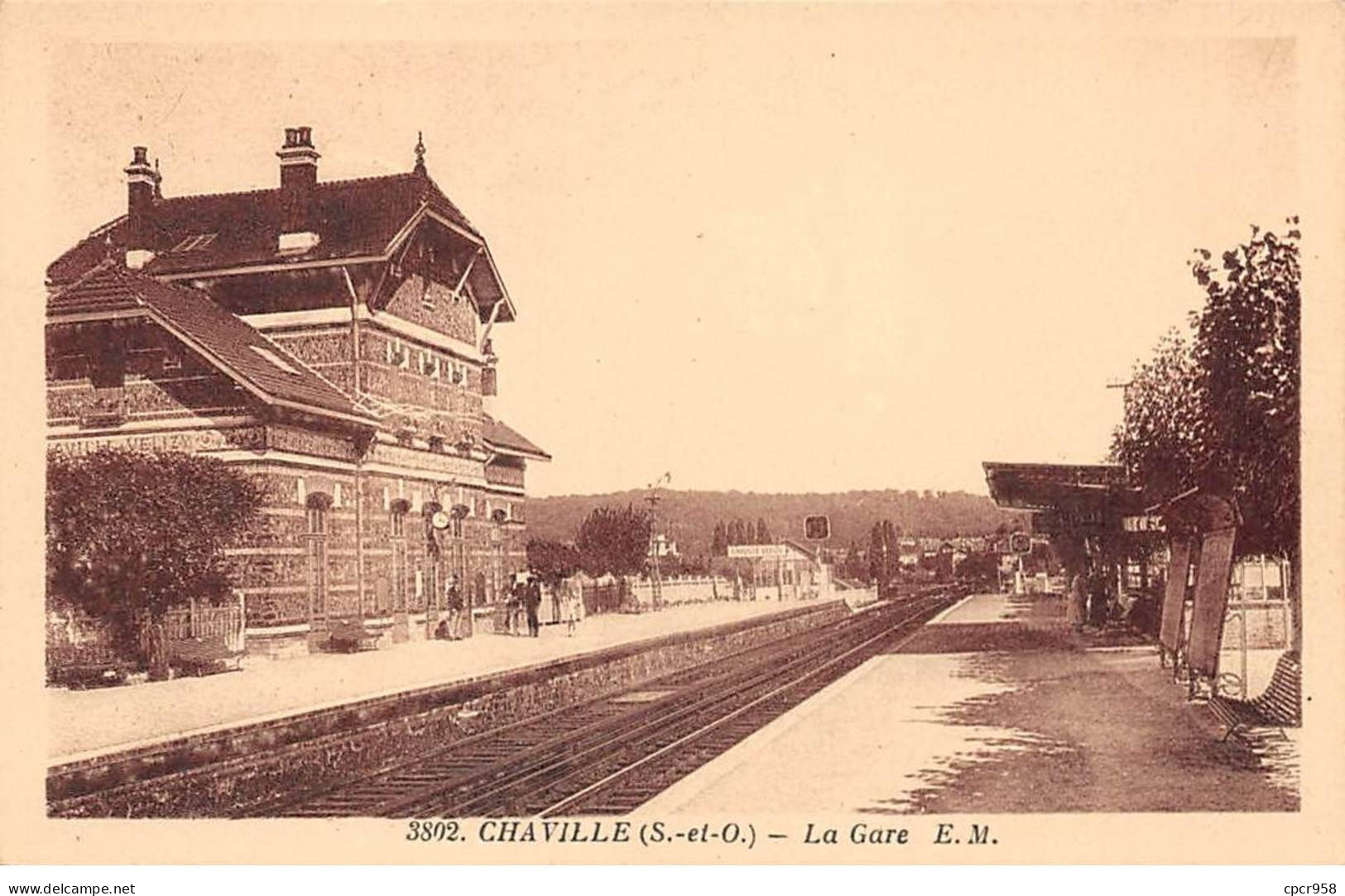 92 - CHAVILLE - SAN49637 - La Gare - Chaville