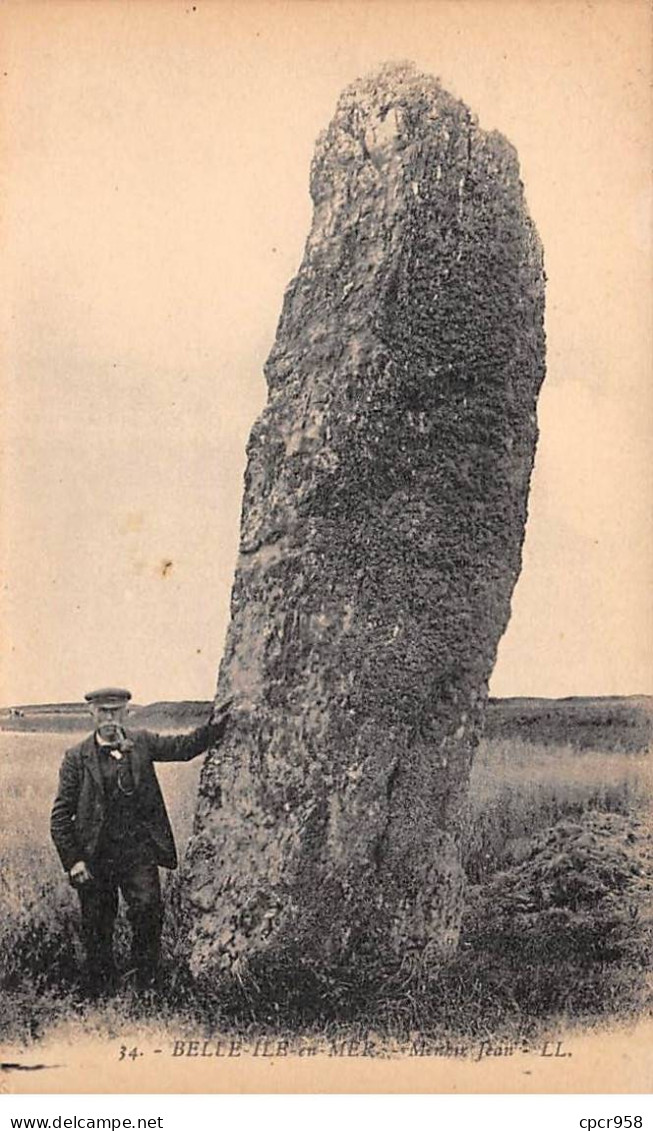 56 - BELLE ILE EN MER - SAN47587 - Menhir Jean - Belle Ile En Mer