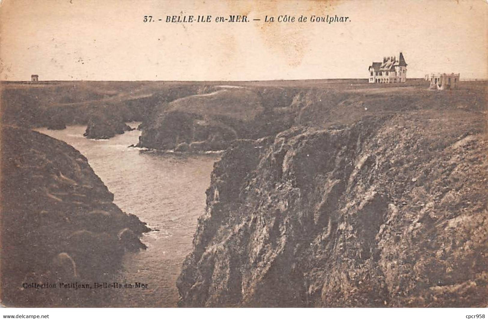 56 - BELLE ILE EN MER - SAN47597 - La Côte De Goulphar - Belle Ile En Mer