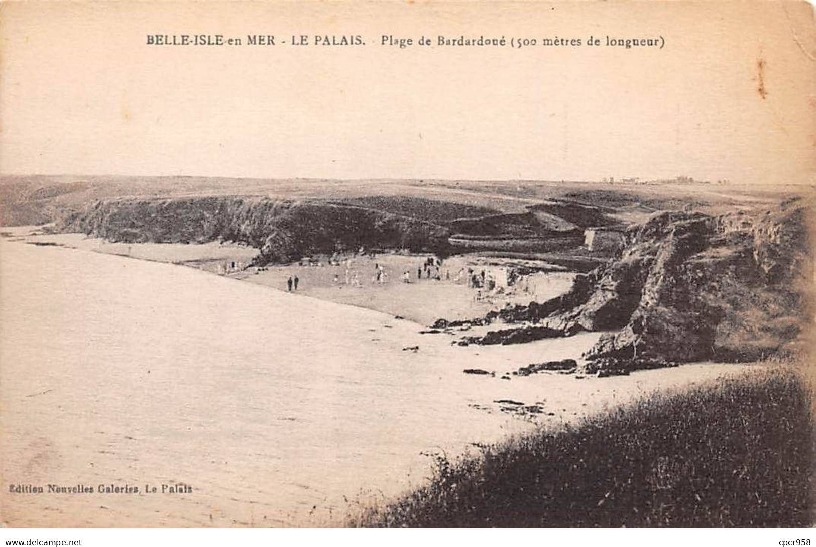 56 - BELLE ILE EN MER - SAN47594 - Le Palais - Plage De Barbardoué - Belle Ile En Mer