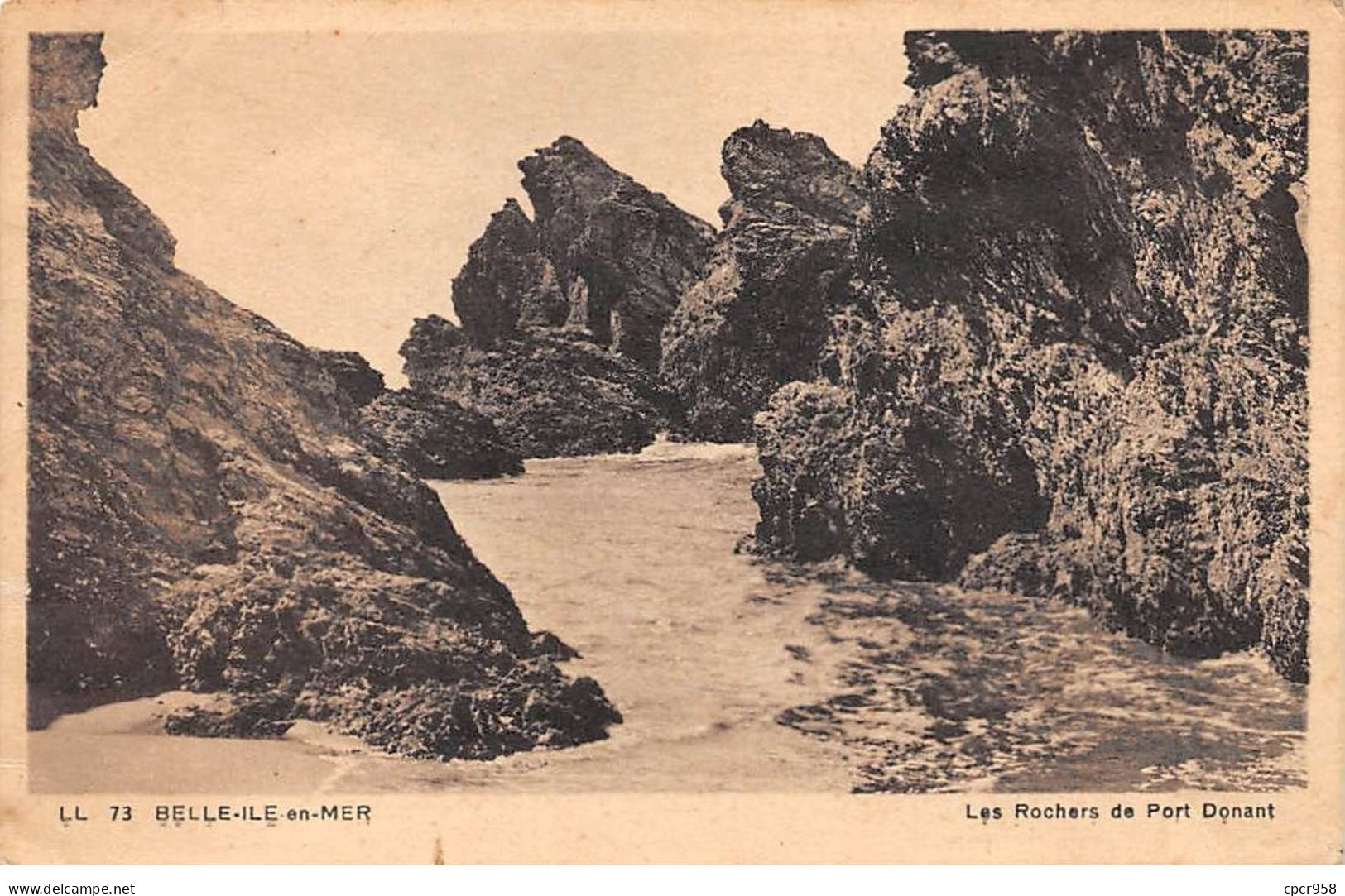 56 - BELLE ILE EN MER - SAN47605 - Les Rochers De Port Donant - Belle Ile En Mer