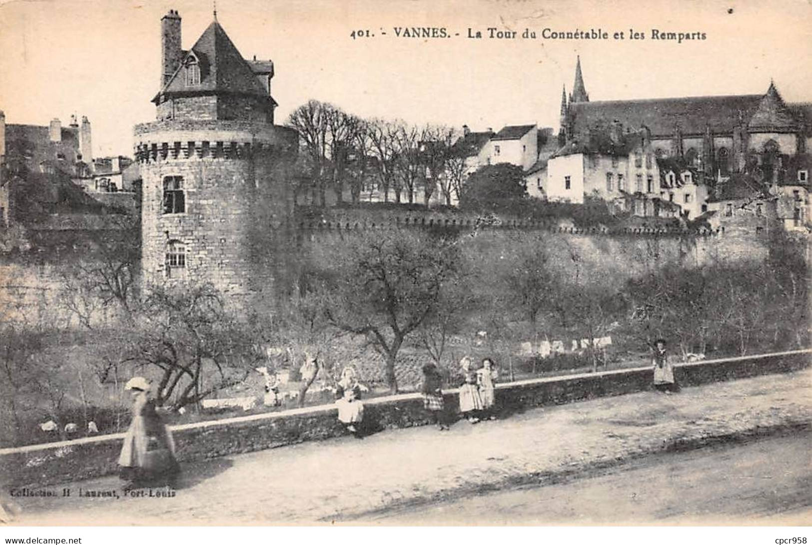 56 - VANNES - SAN47612 - La Tour Du Connétable Et Les Remparts - Vannes