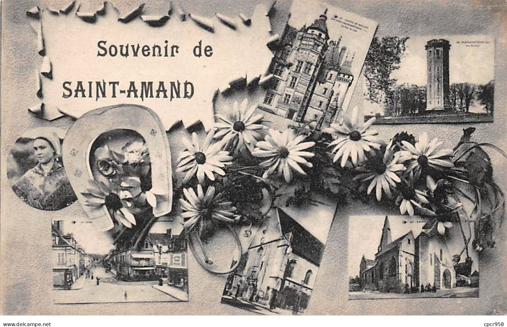 58 - SAINT AMAND - SAN47630 - Souvenir - Saint-Amand-en-Puisaye