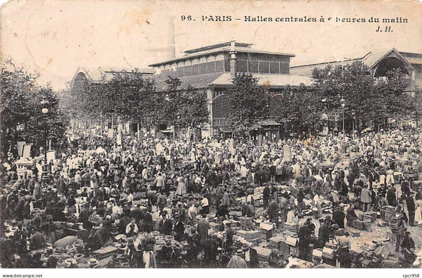 75001 - PARIS - SAN47776 - Halles Centrales à 6 Heures Du Matin - Paris (01)