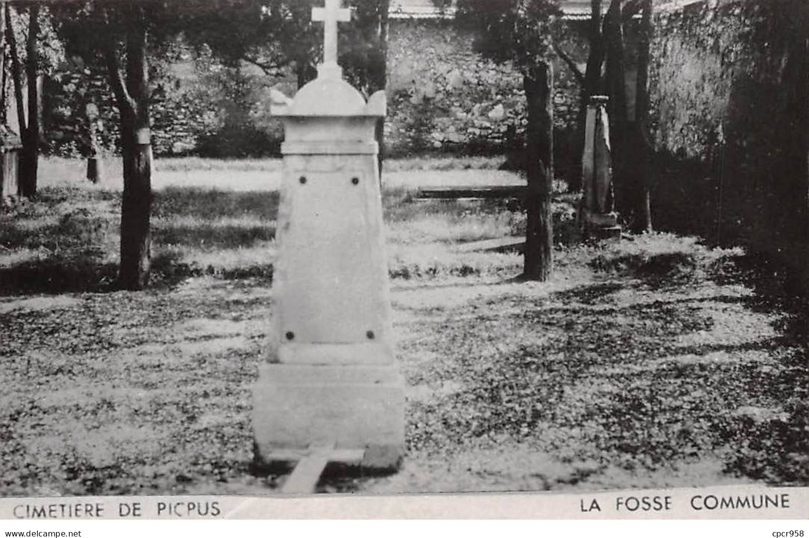 75012 - PARIS - SAN47784 - Cimetière De Picpus - La Fosse Commune - Carte Photo - Distretto: 12