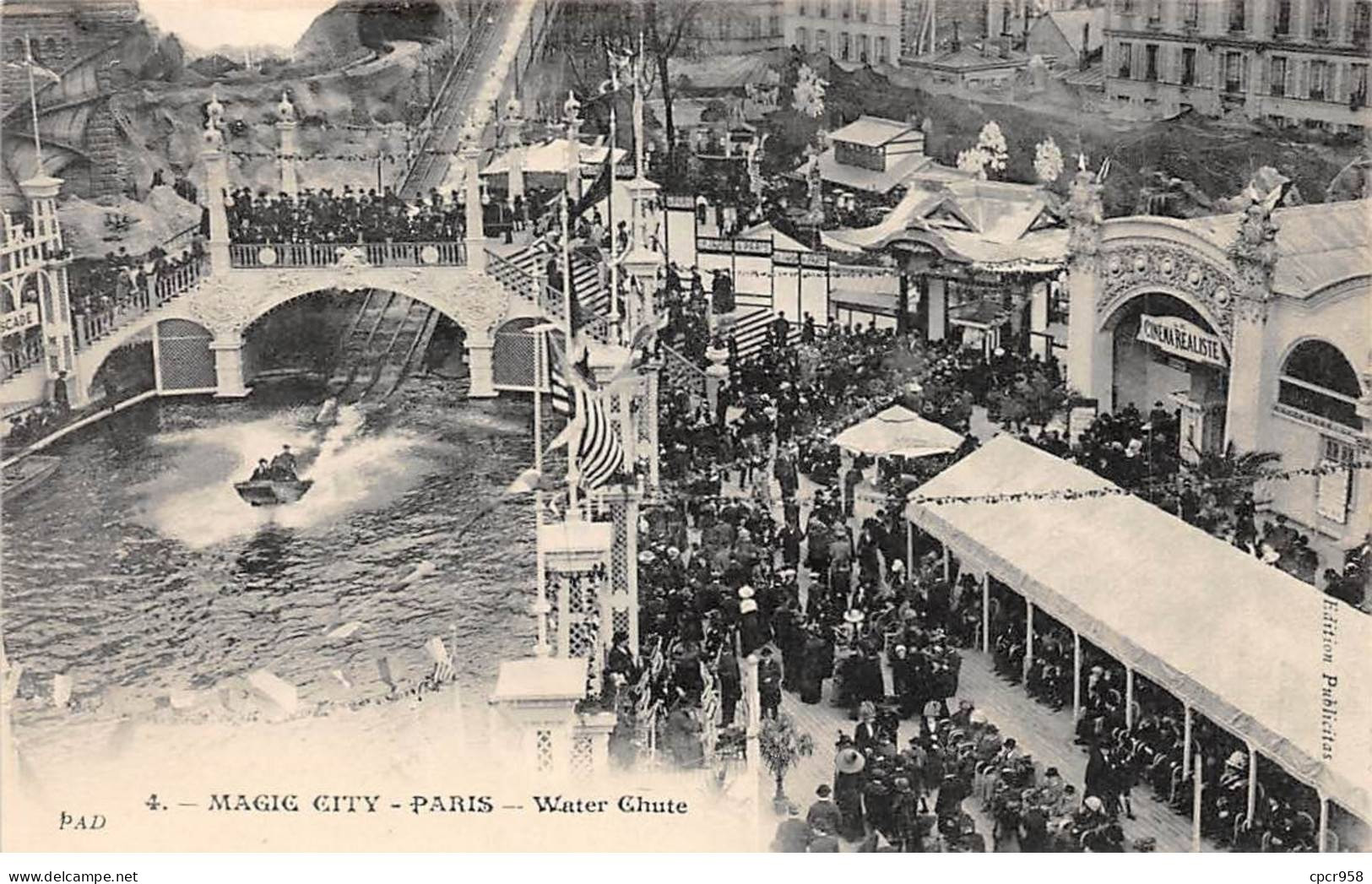 75016 - PARIS - SAN47787 - Water Chute - Manège - Arrondissement: 16