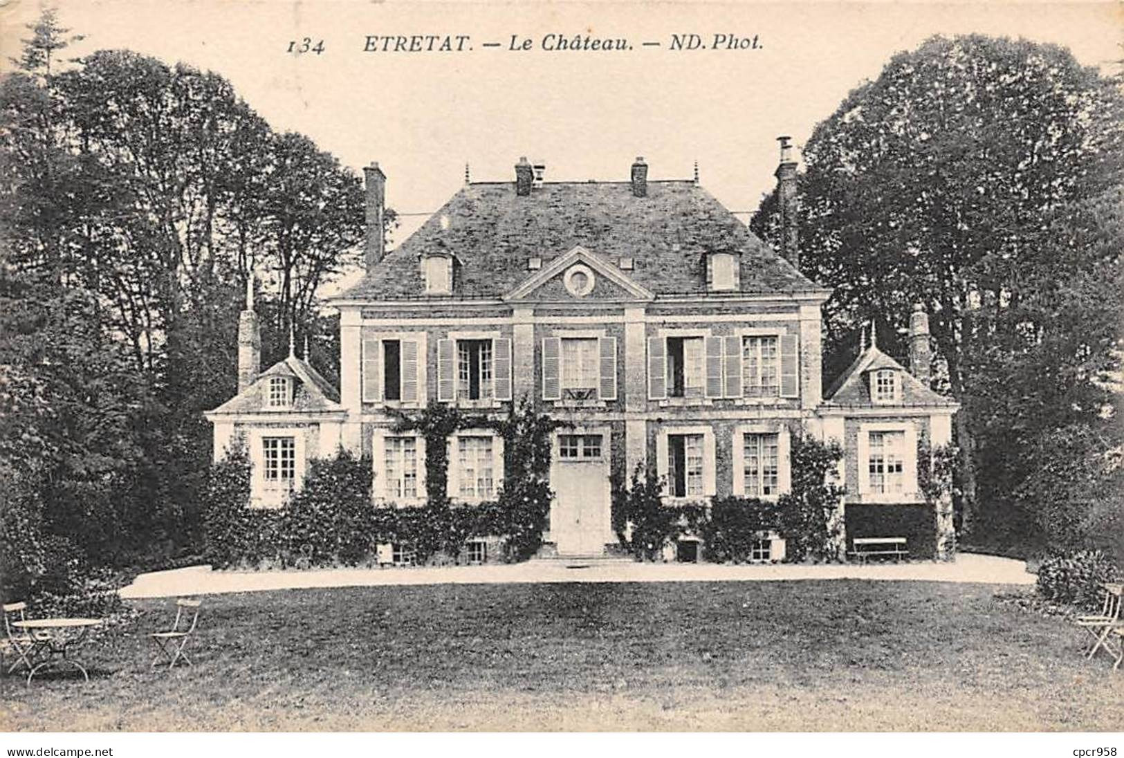 76 - ETRETAT - SAN47811 - Le Château - Etretat