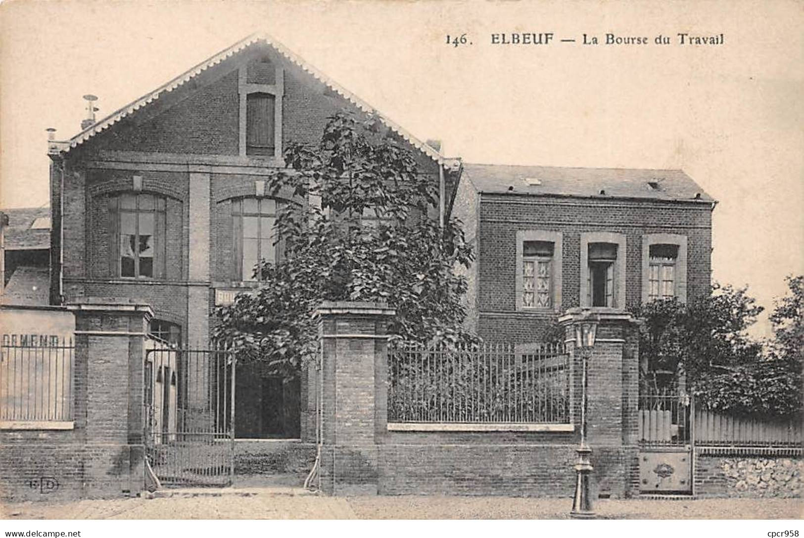 76 - ELBEUF - SAN47815 - La Bourse Du Travail - Elbeuf