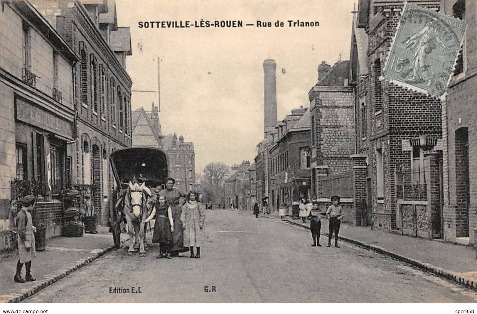 76 - SOTTEVILLE LES ROUEN - SAN47814 - Rue De Trianon - Sotteville Les Rouen