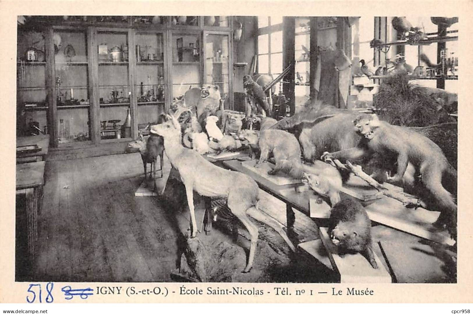 91 - IGNY - SAN48005 - Ecole Saint St Nicolas - Le Musée - Igny