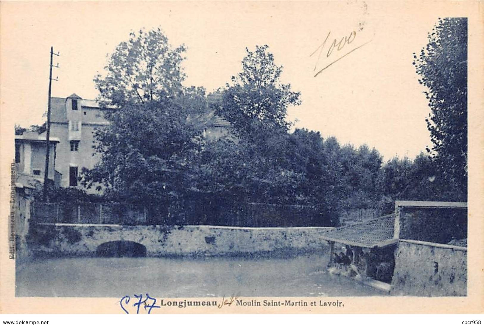 91 - LONGJUMEAU - SAN48013 - Moulin Saint Martin Et Lavoir - Longjumeau