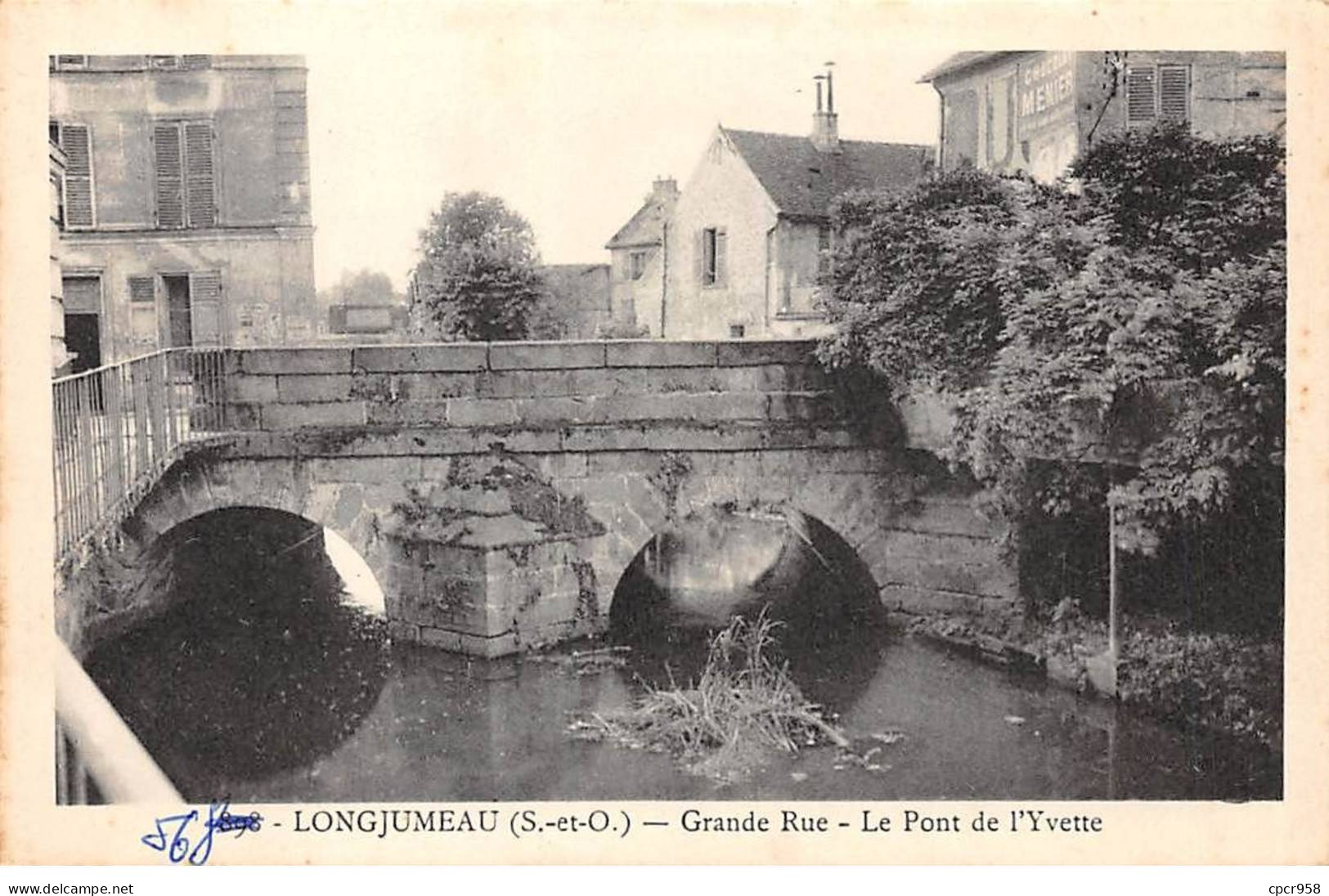 91 - LONGJUMEAU - SAN48020 - Grande Rue - Le Pont De L'Yvette - Longjumeau