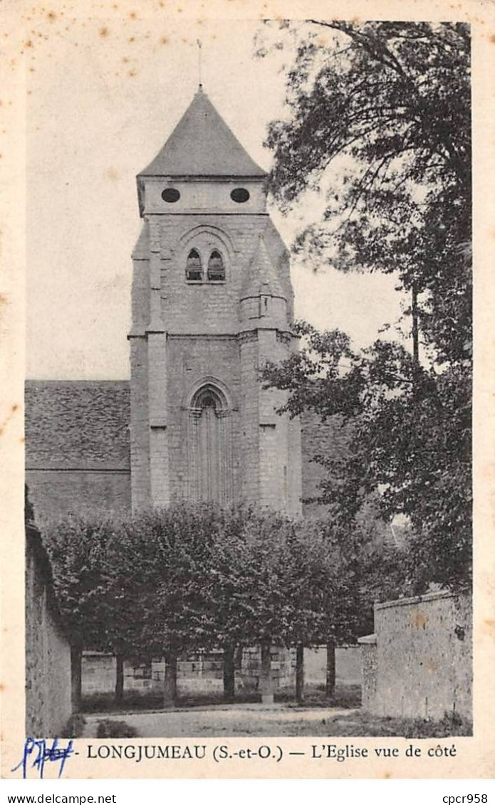 91 - LONGJUMEAU - SAN48015 - L'Eglise Vue De Côté - Longjumeau