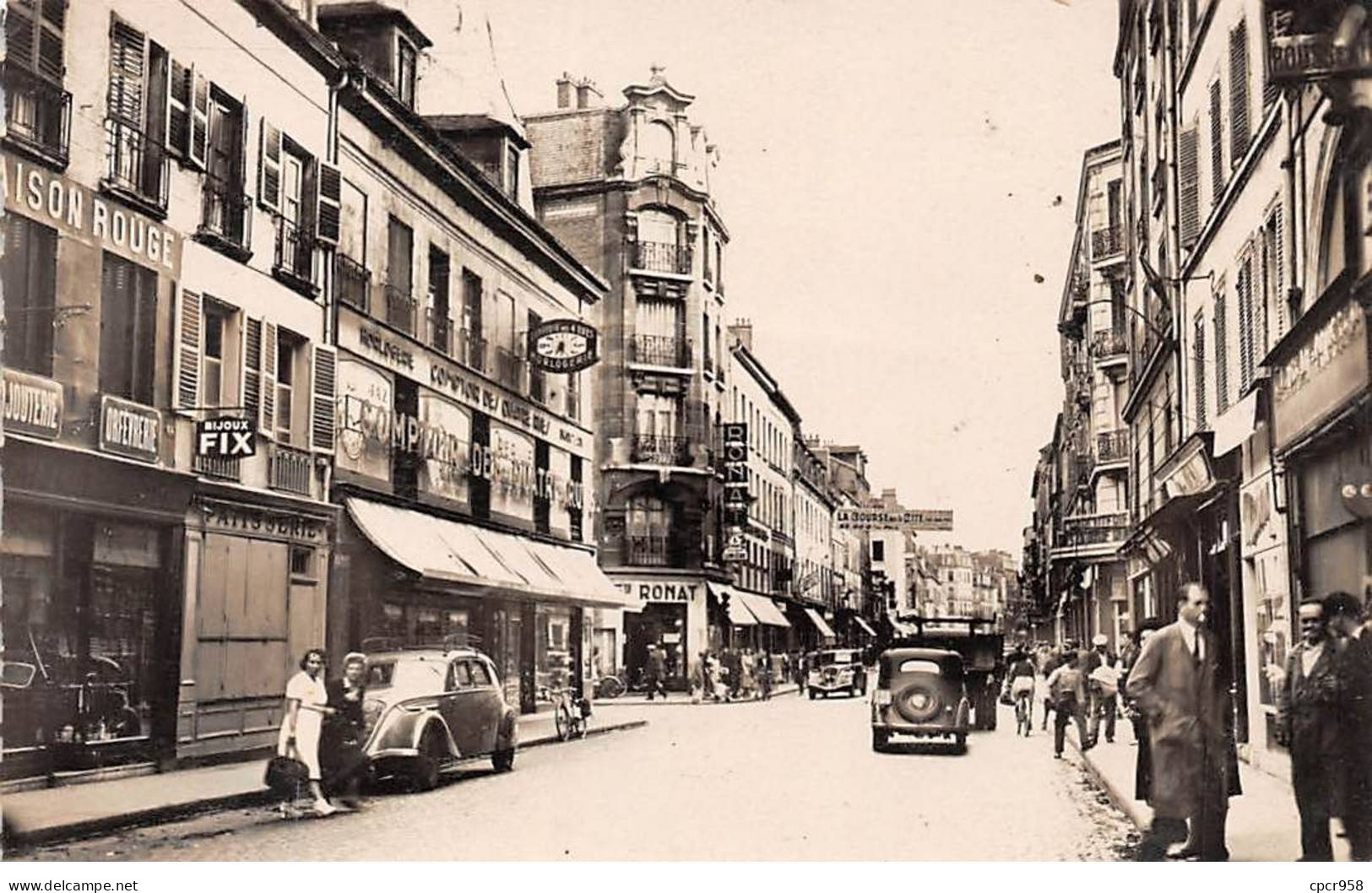 93 - SAINT DENIS - SAN48083 - Rue Gabriel Péri - Anciennement Rue De Paris - CPSM 14x9 Cm - Saint Denis