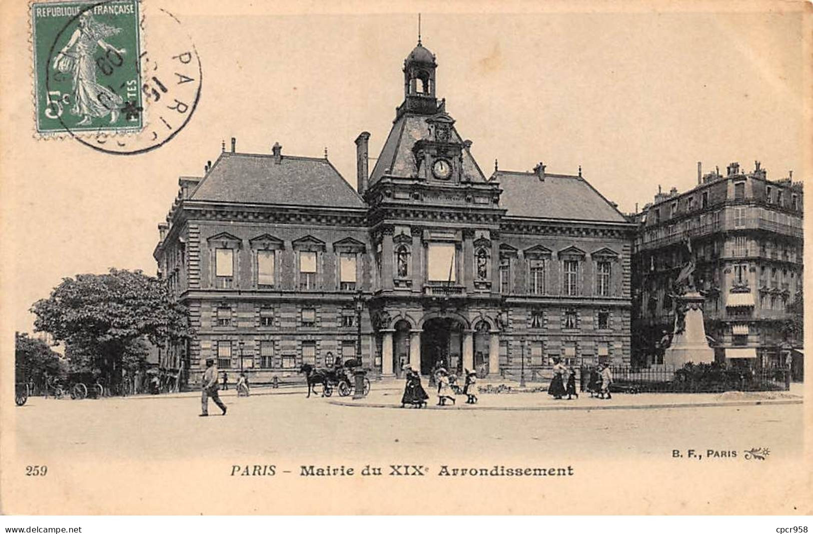 75019 - PARIS - SAN57238 - La Mairie - Paris (19)