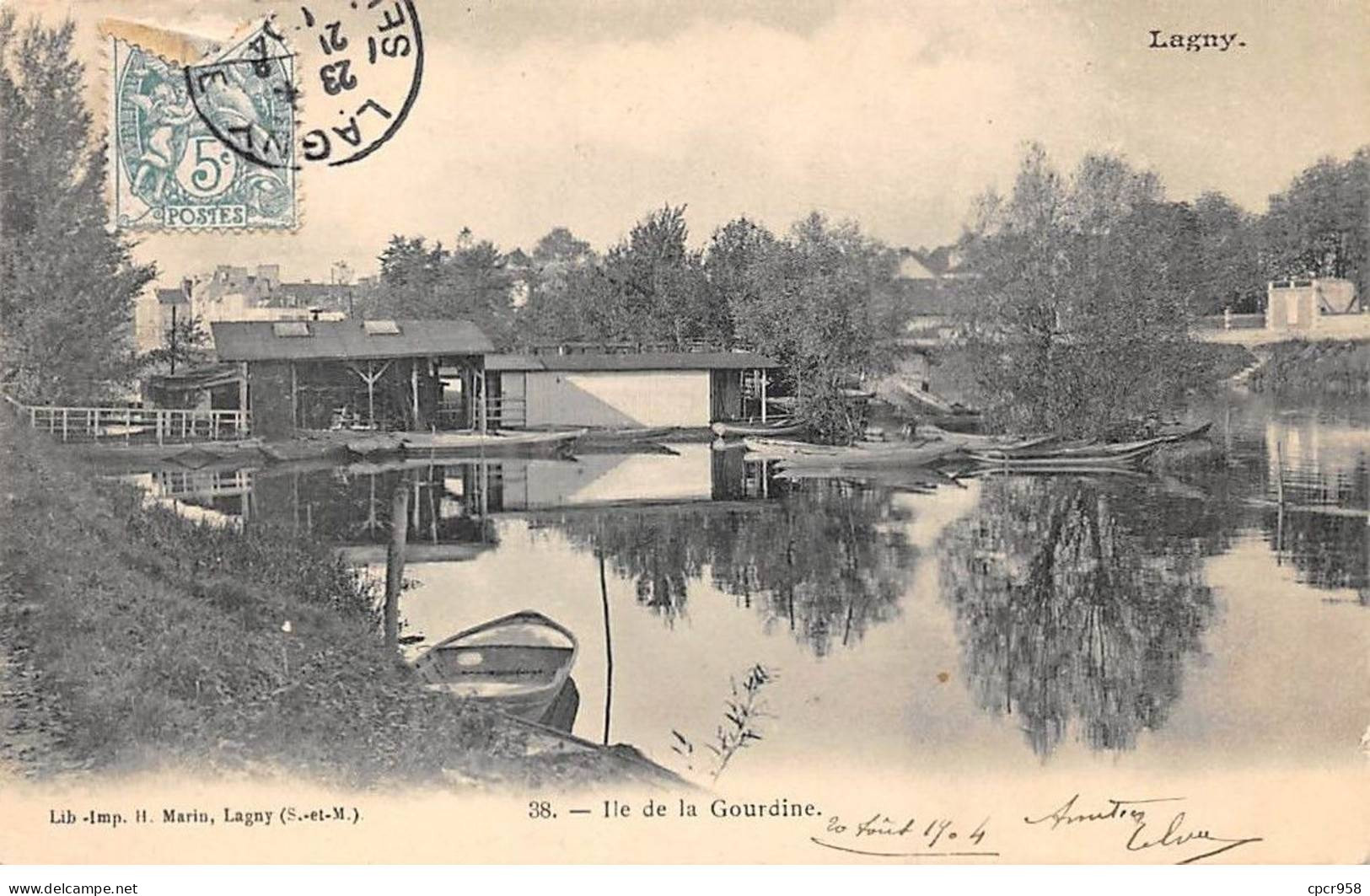 77 - LAGNY - SAN57274 - Ile De La Gourdine - Lagny Sur Marne