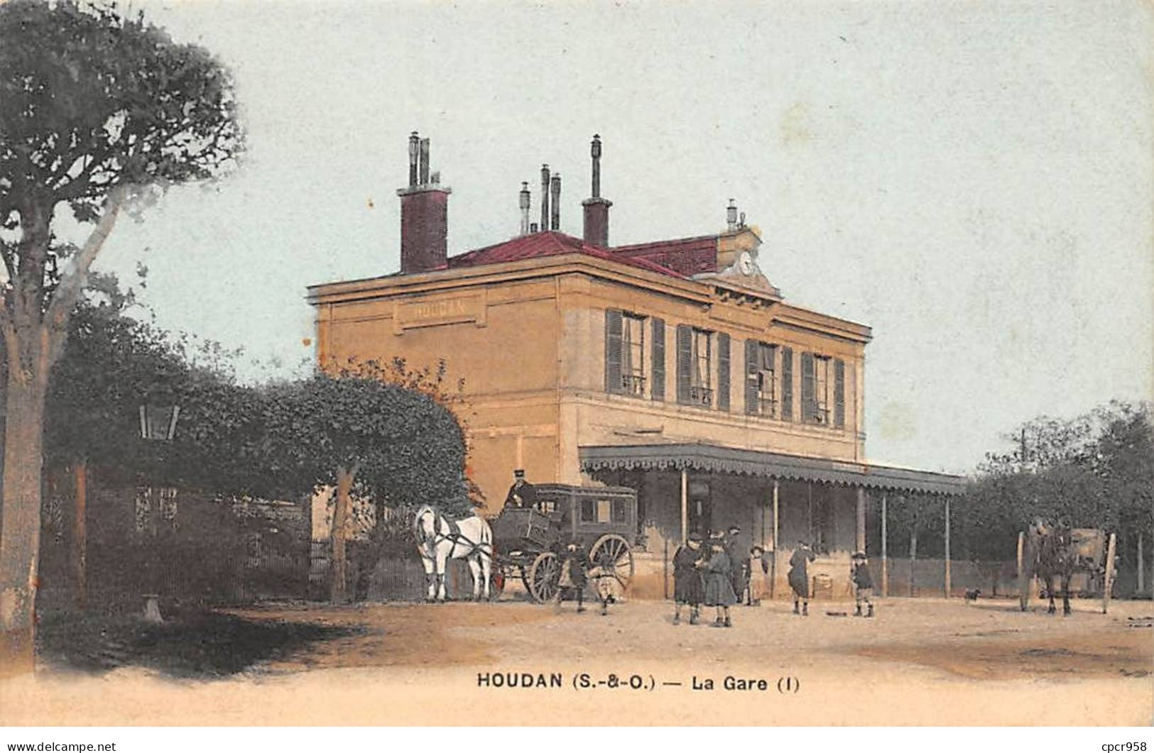 78 - HOUDAN - SAN57342 - La Gare - Houdan