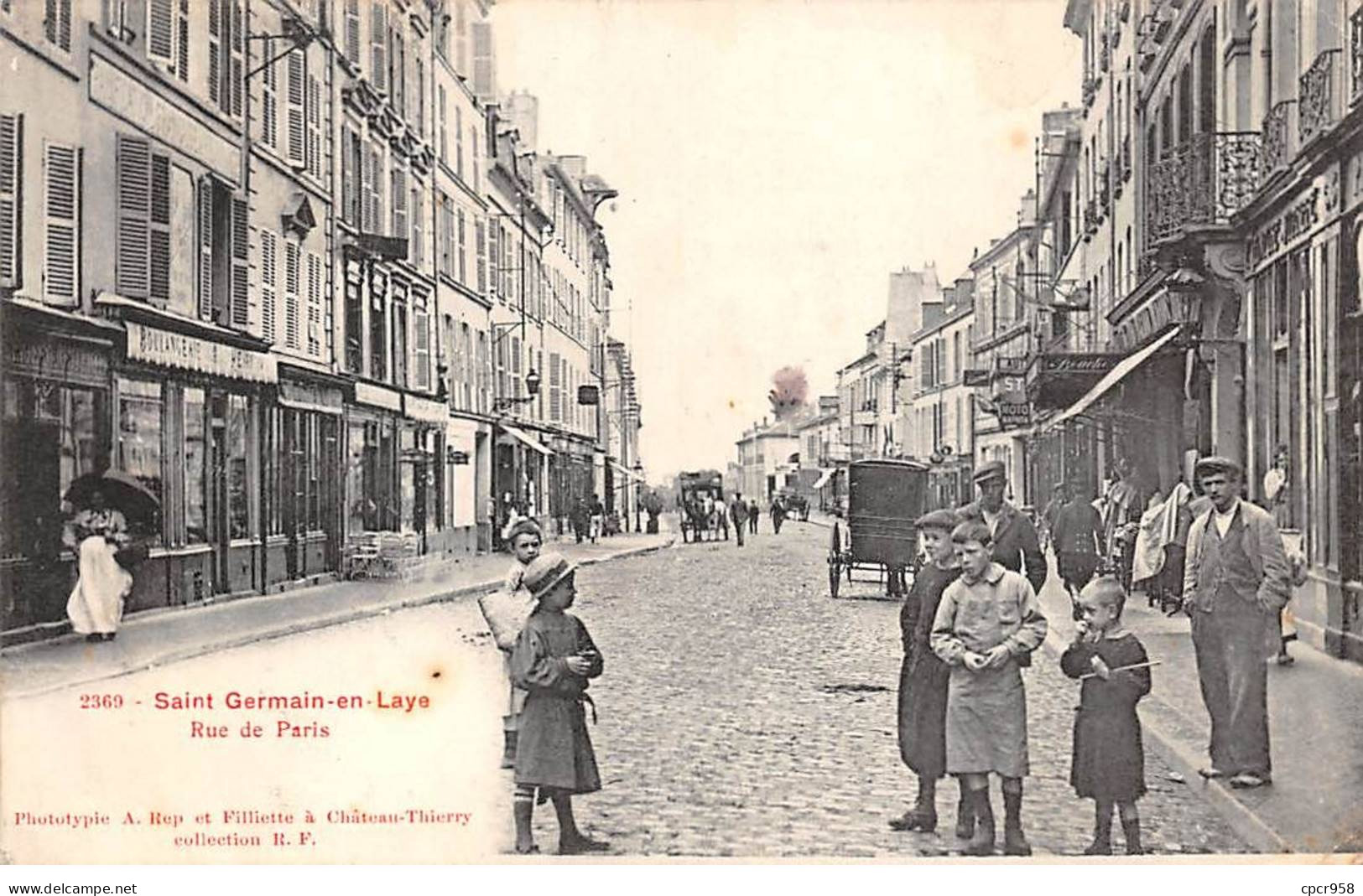 78 - SAINT GERMAIN EN LAYE - SAN57392 - Rue De Paris - St. Germain En Laye