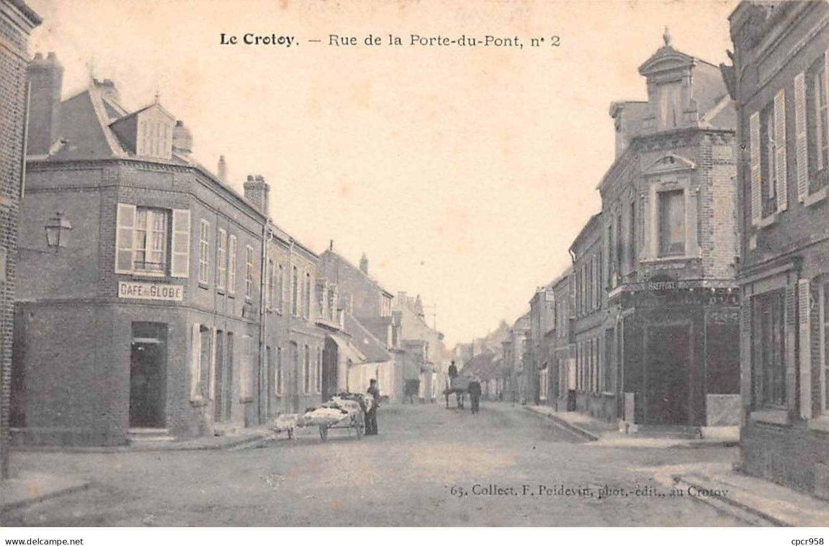 80 - LE CROTOY - SAN49446 - Rue De La Porte Du Pont - Le Crotoy