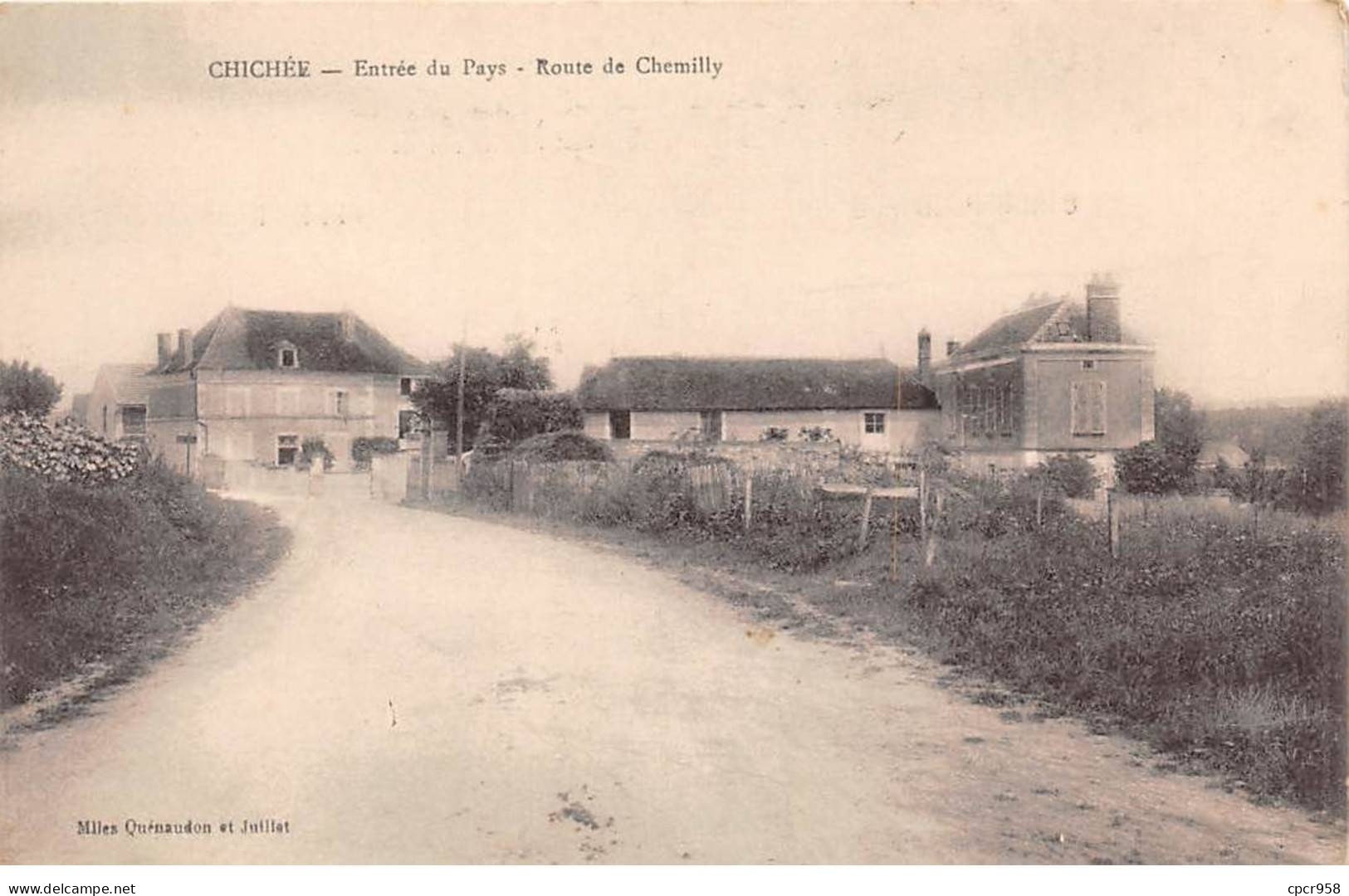 89 - CHICHEE - SAN50852 - Entrée Du Pays - Route De Chemilly - Autres & Non Classés