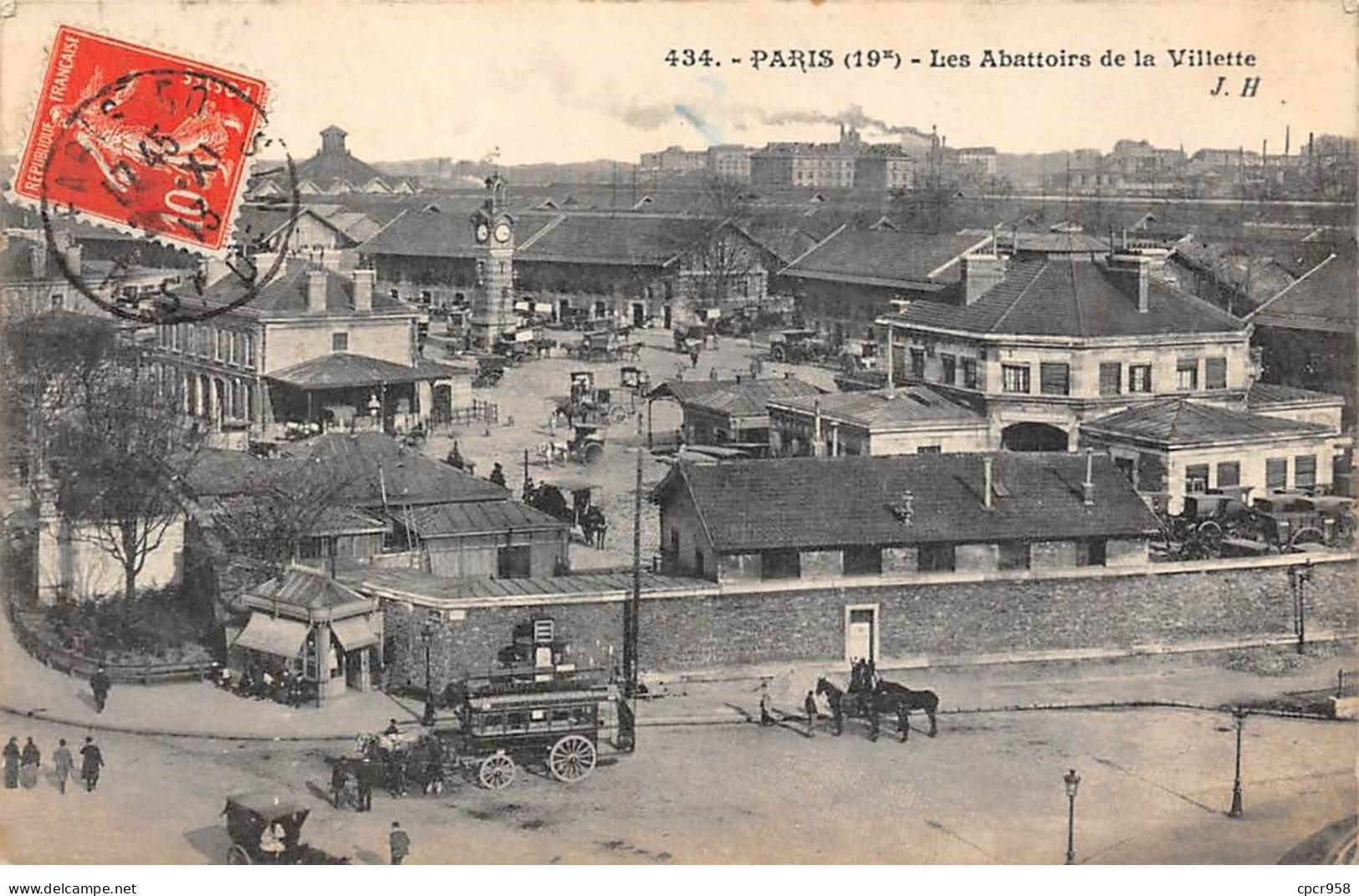 75019 - PARIS - SAN53270 - Les Abattoirs De La Villette - Arrondissement: 19