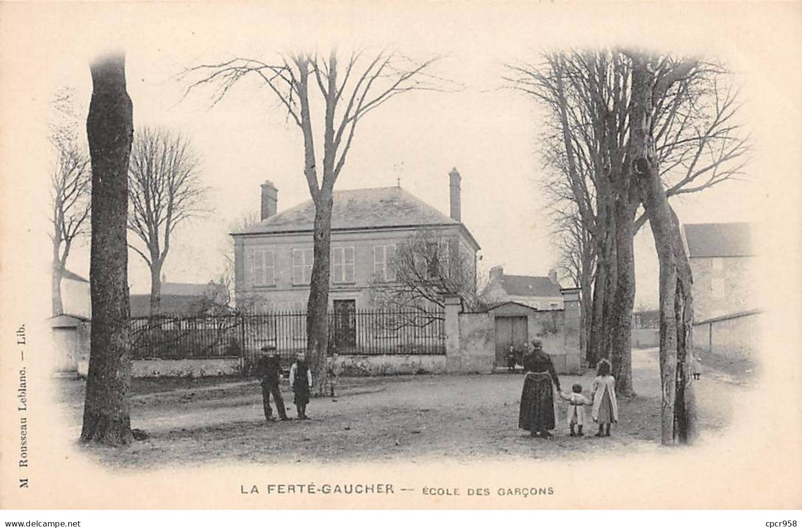 77 - LA FERTE GAUCHER - SAN57263 - Ecole Des Garçons - La Ferte Gaucher